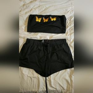2 piece Butterfly outfit
